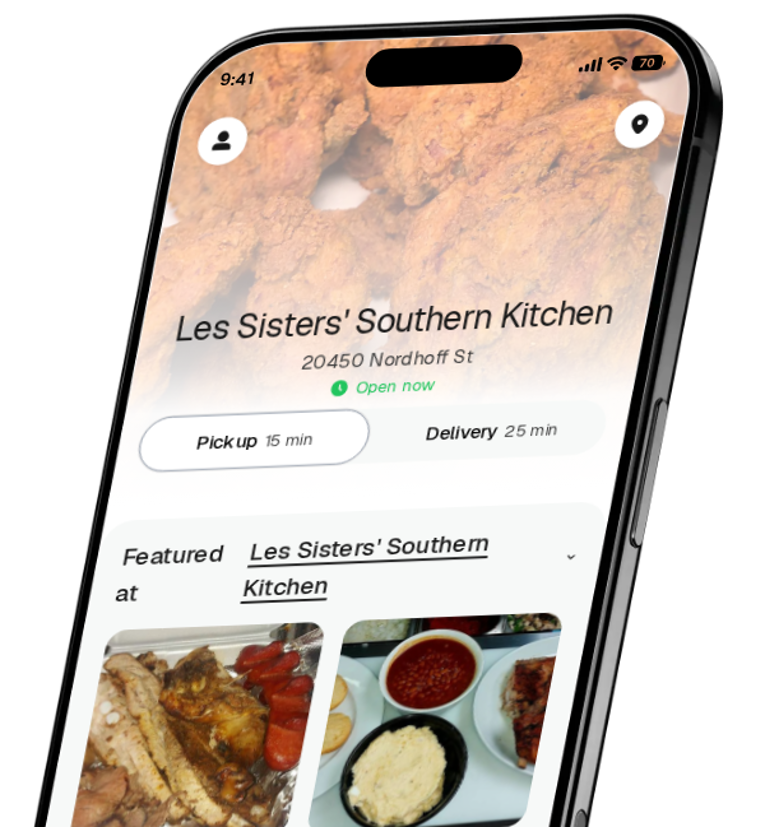 Les Sisters' Southern Kitchen app preview