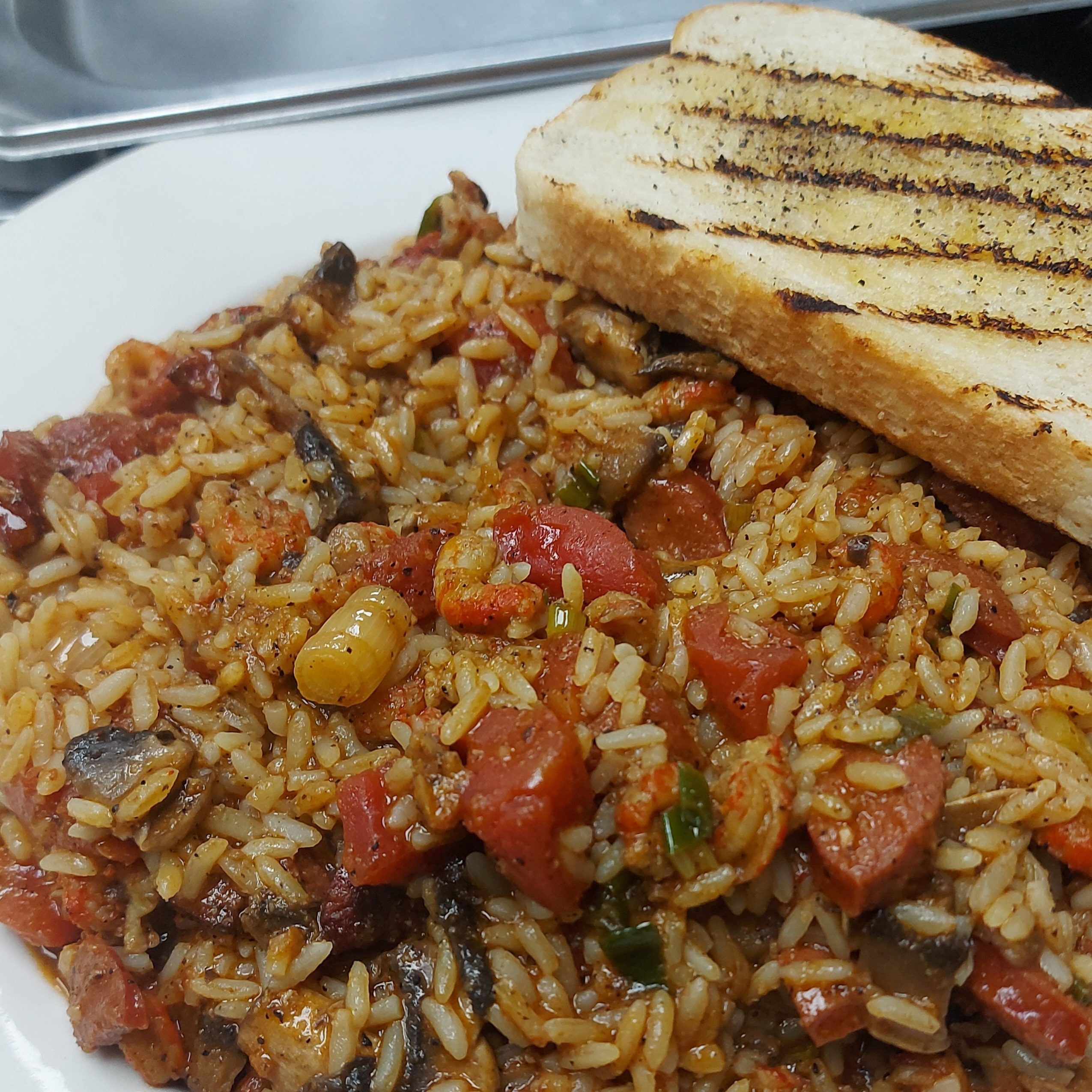 Crawfish Jambalaya.
