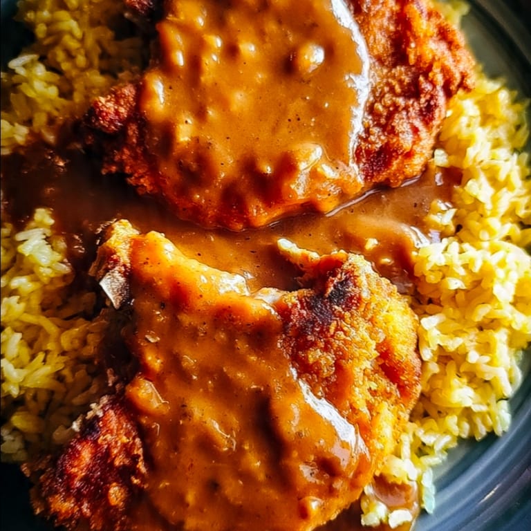Smothered Pork Chops Weekend Special!