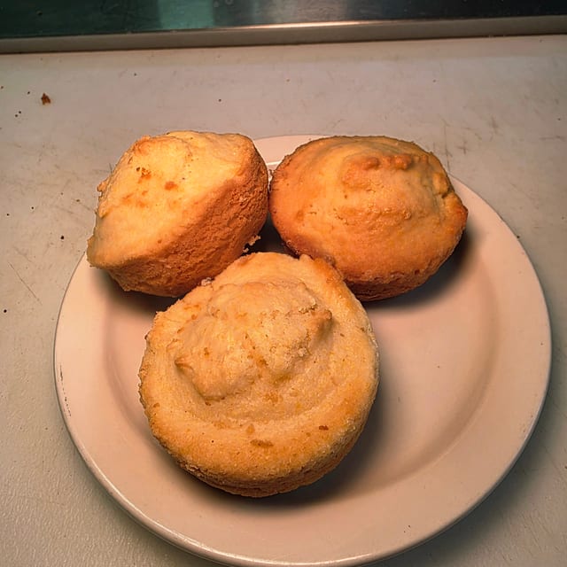 Corn Bread Muffins.