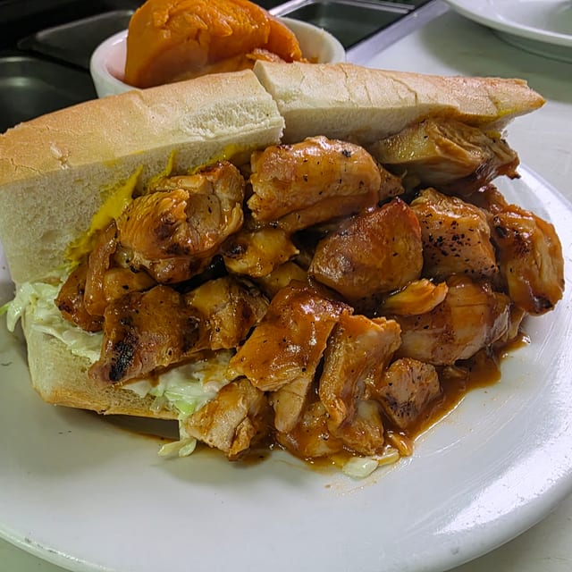BBQ Chicken PoBoy.