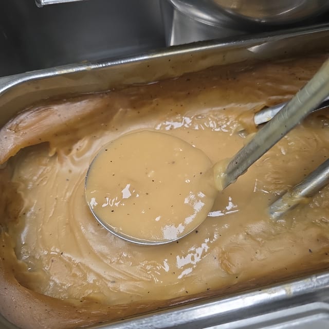 Cup of Brown Gravy.